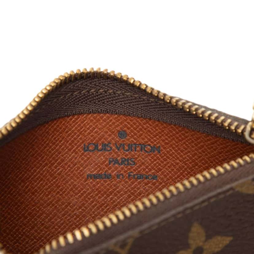 Louis Vuitton Monogram Pochette Cles Brown Good condition - Box View