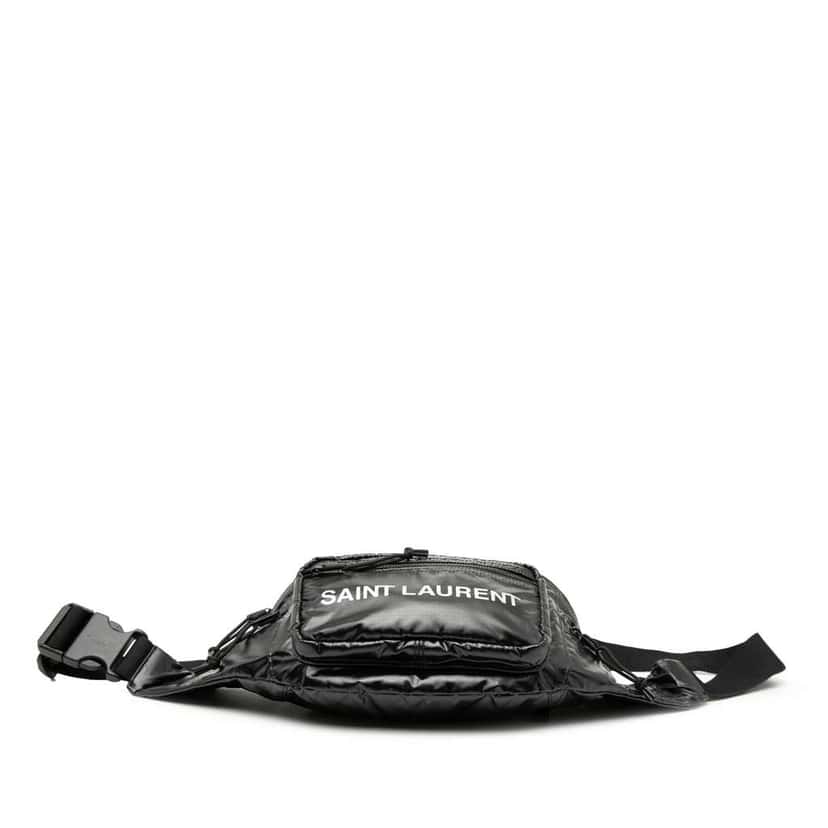Saint Laurent Nylon Nuxx Belt Bag Black Good condition - Inside View