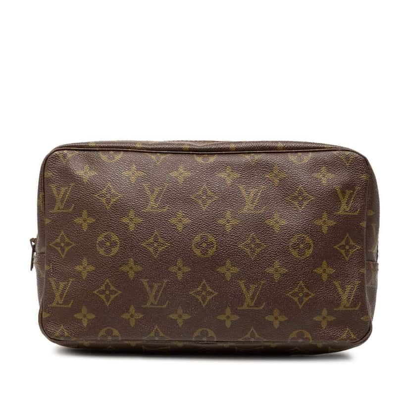 Louis Vuitton Monogram Trousse Toilette 28 Brown Good condition - Front View