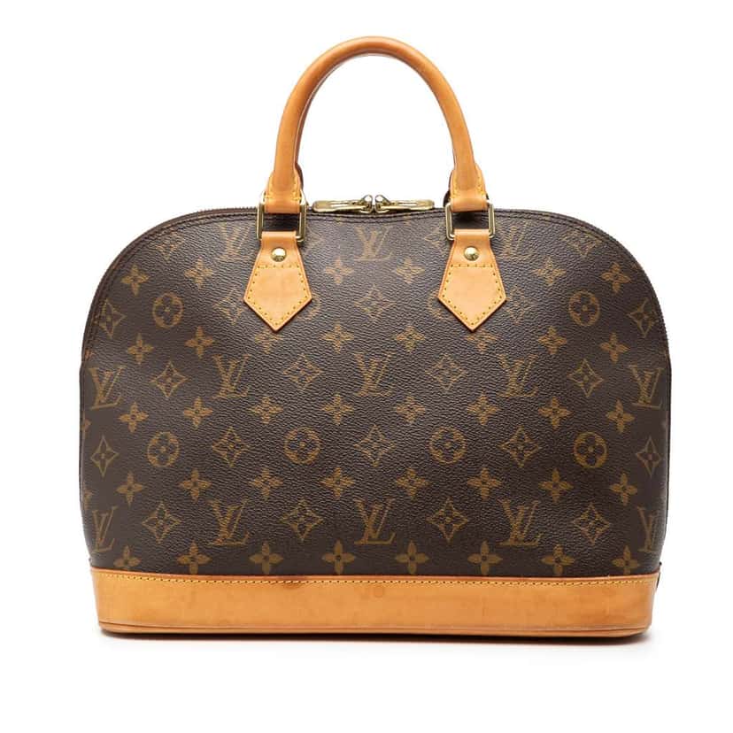 Louis Vuitton Monogram Alma PM Brown Good condition - Front View