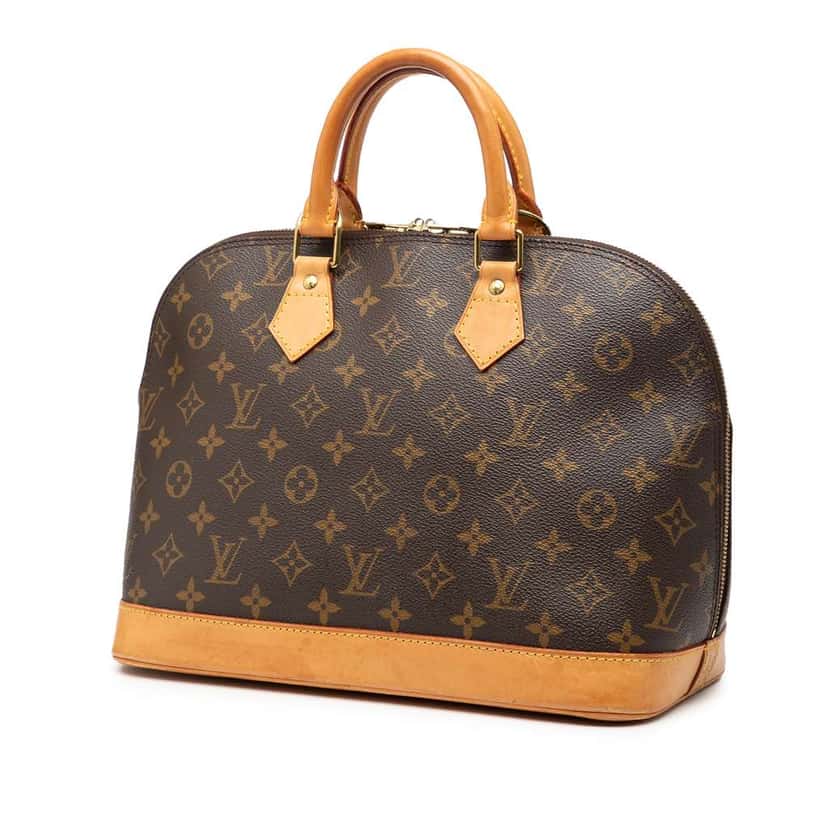 Louis Vuitton Monogram Alma PM Brown Good condition - Back View