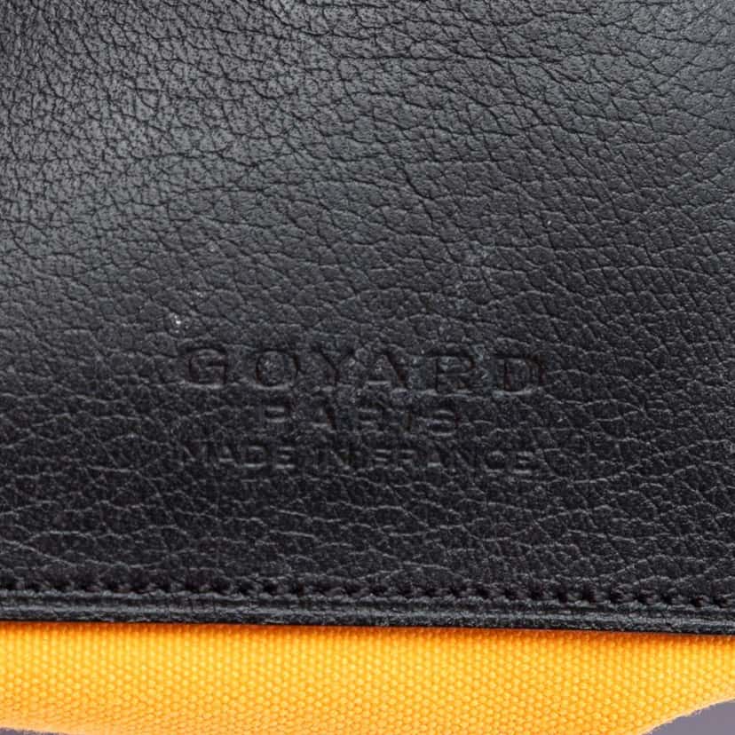 Goyard Goyardine Senat MM Black Canvas Good condition - Box View