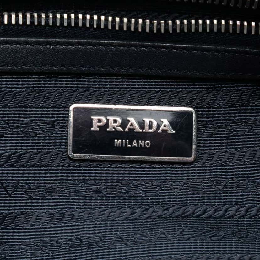 Prada Tessuto Hobo Blue Very good condition - Box View