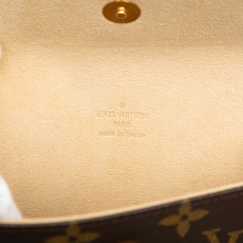 Louis Vuitton Monogram Pochette Florentine Brown Very good condition - Box View