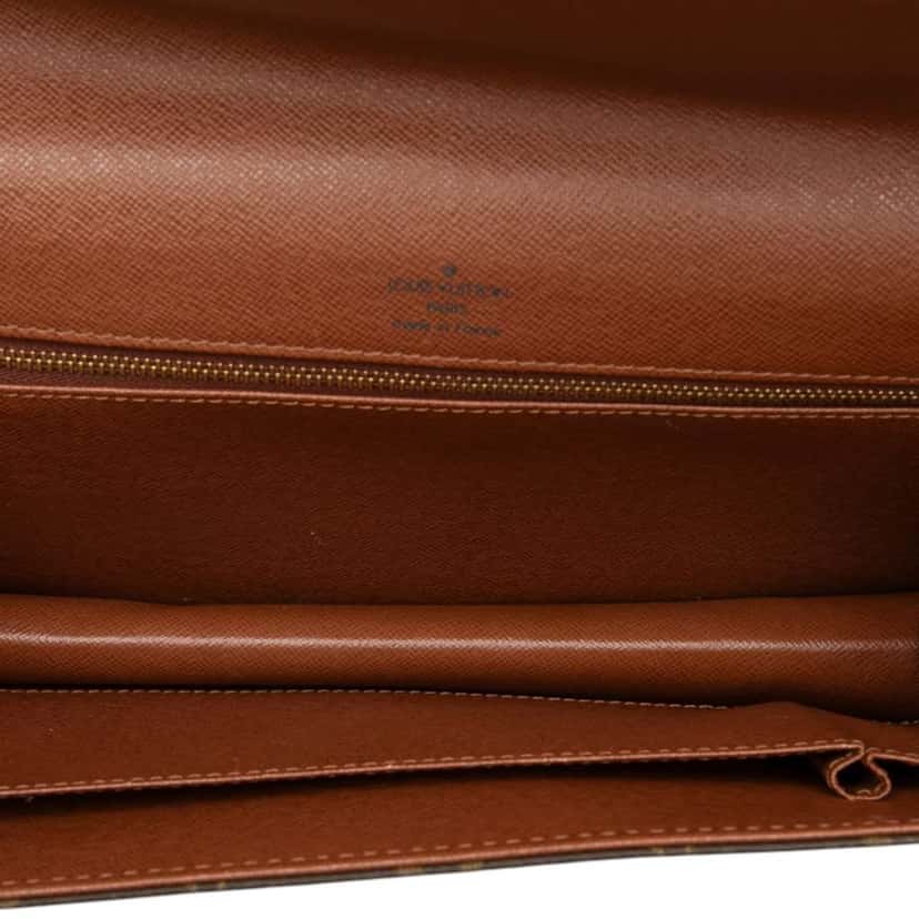Louis Vuitton Monogram Pochette Dame GM Brown Very good condition - Model View