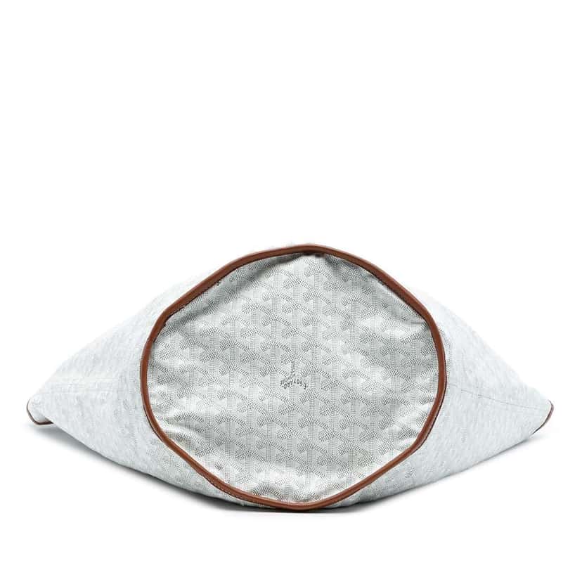 Goyard Goyardine Reversible Belharra Tote White Canvas Good condition - Inside View