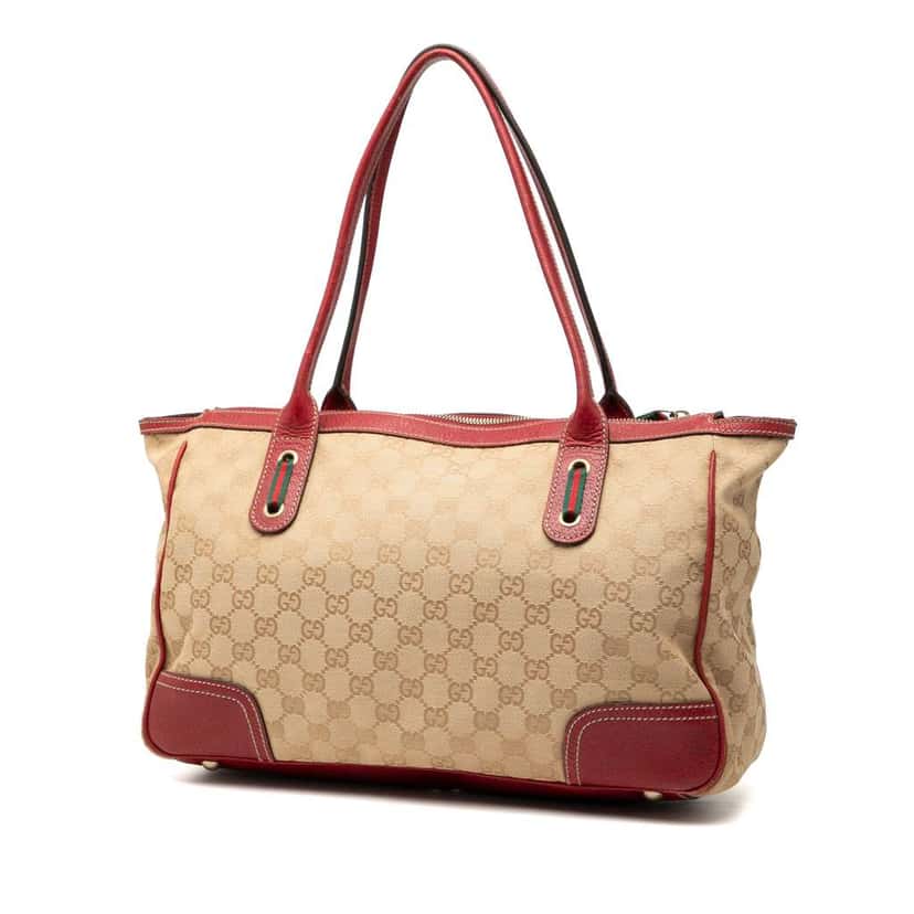 Gucci GG Canvas Princy Shoulder Bag Brown Canvas Good condition - Back View