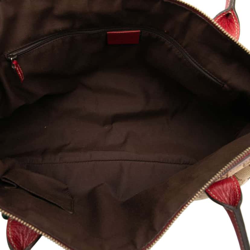 Gucci GG Canvas Princy Shoulder Bag Brown Canvas Good condition - Model View