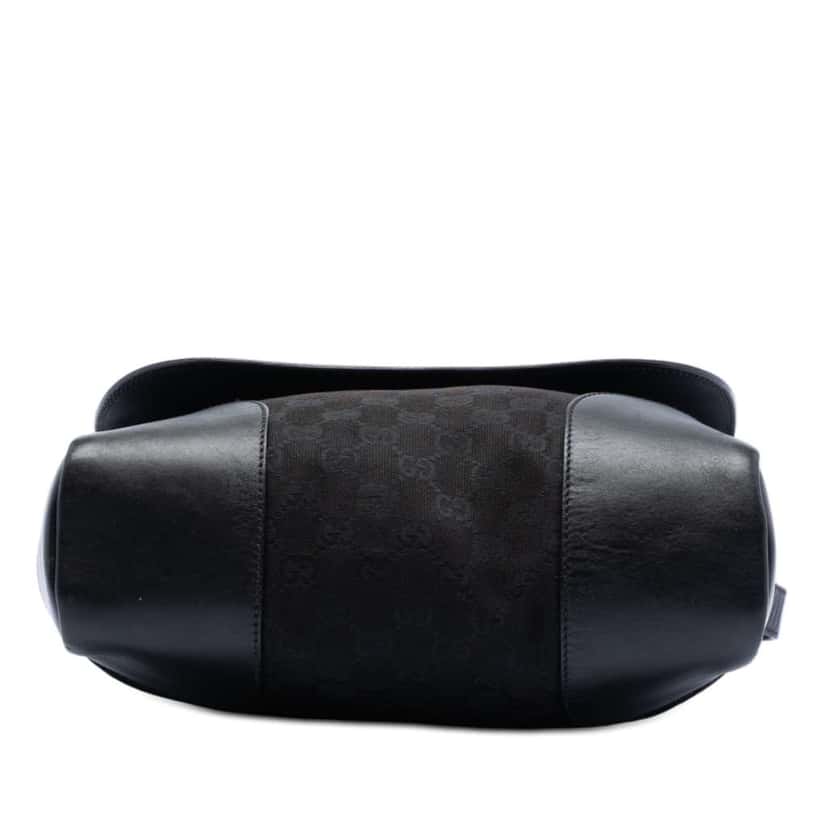 Gucci GG Canvas and Leather Crossbody Black Canvas Very good condition - Inside View
