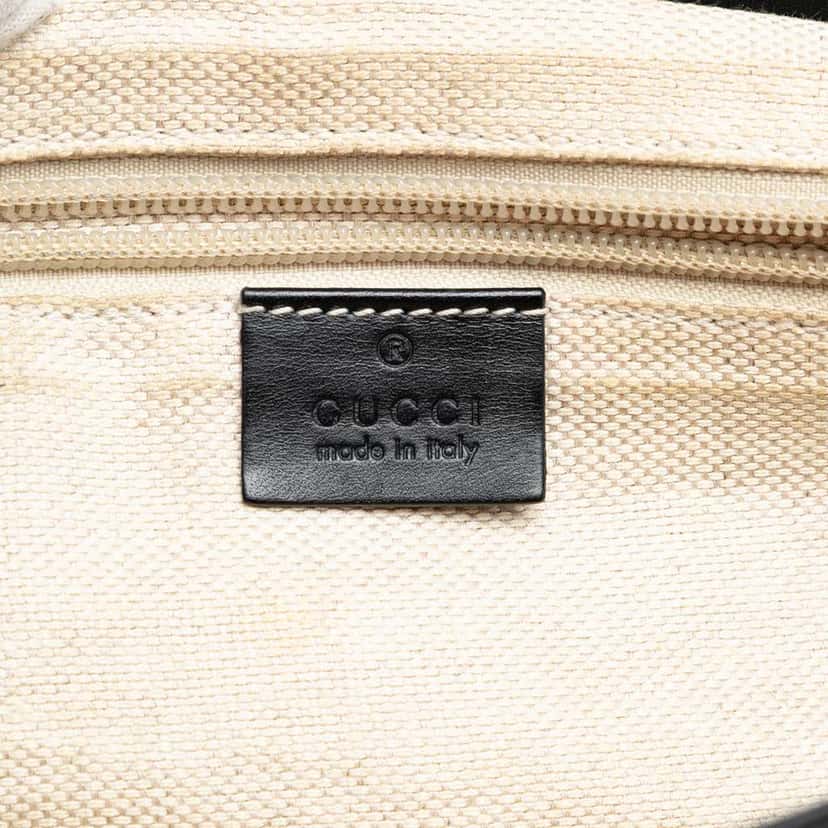 Gucci GG Canvas and Leather Crossbody Black Canvas Very good condition - Box View