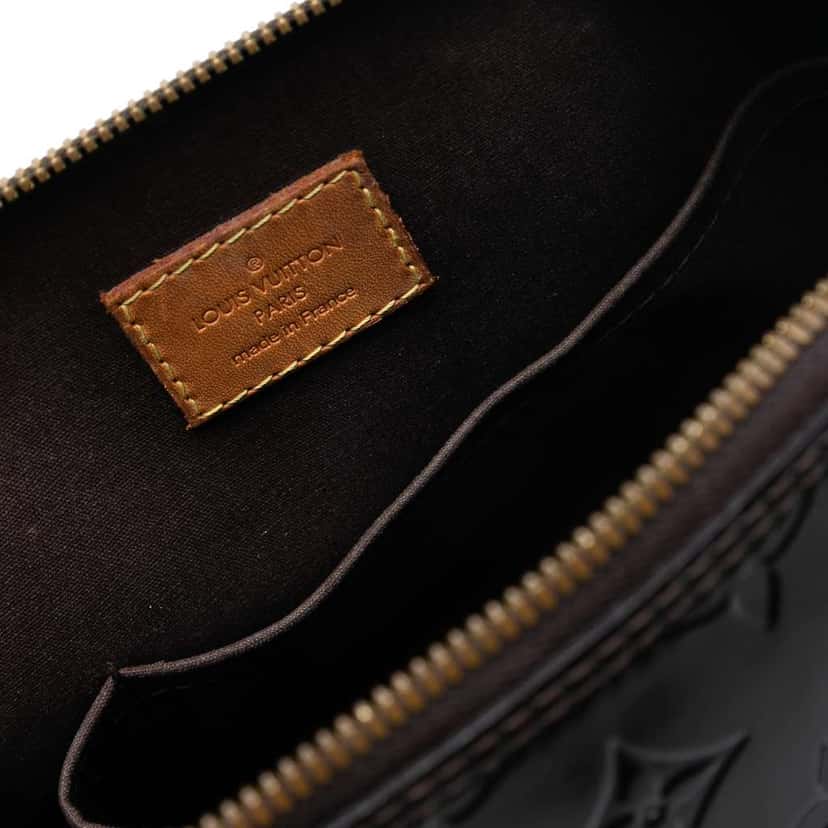 Louis Vuitton Monogram Vernis Alma PM Purple Leather Good condition - Box View