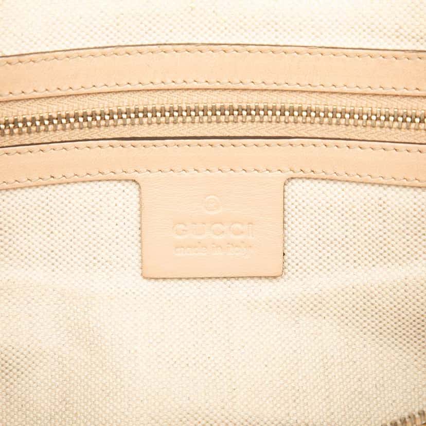 Gucci Medium GG Canvas Web Joy Boston Bag Brown Canvas Good condition - Box View