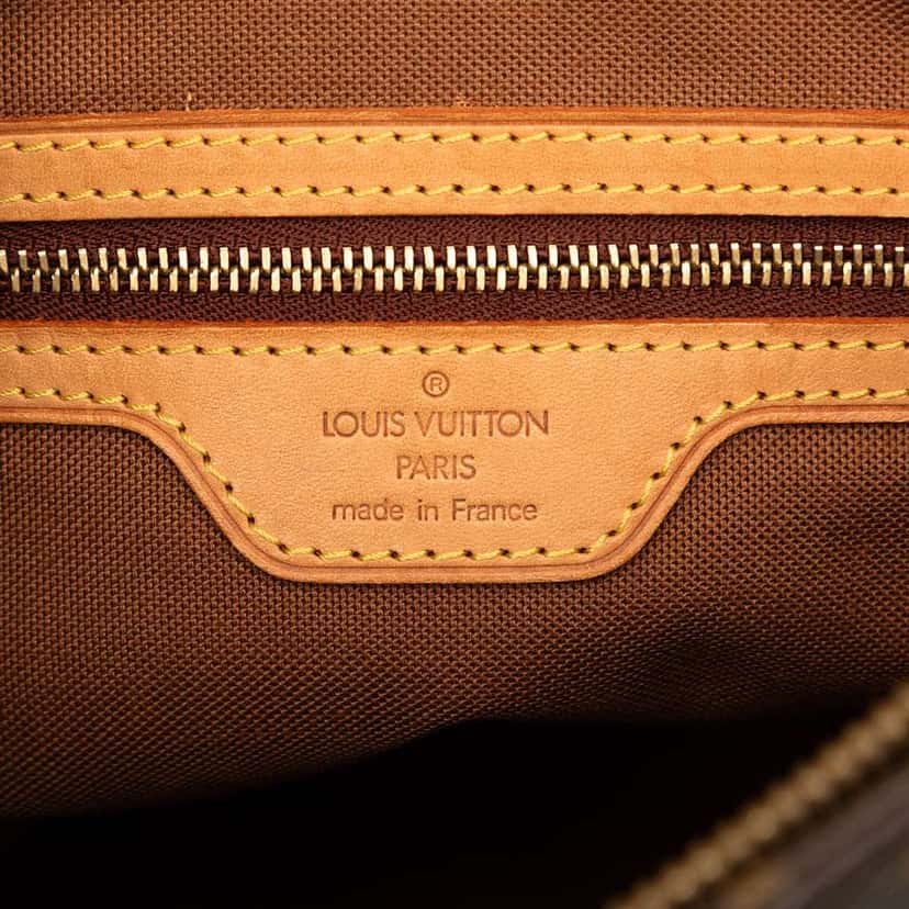 Louis Vuitton Monogram Cabas Piano Brown Very good condition - Box View
