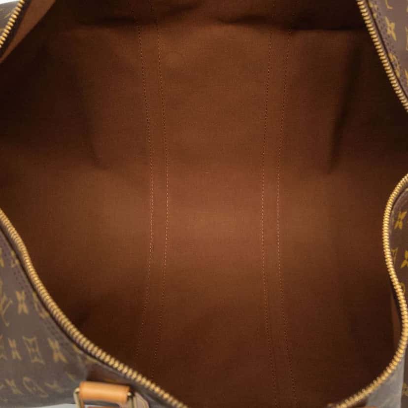 Louis Vuitton Monogram Keepall 55 Brown Very good condition - Model View