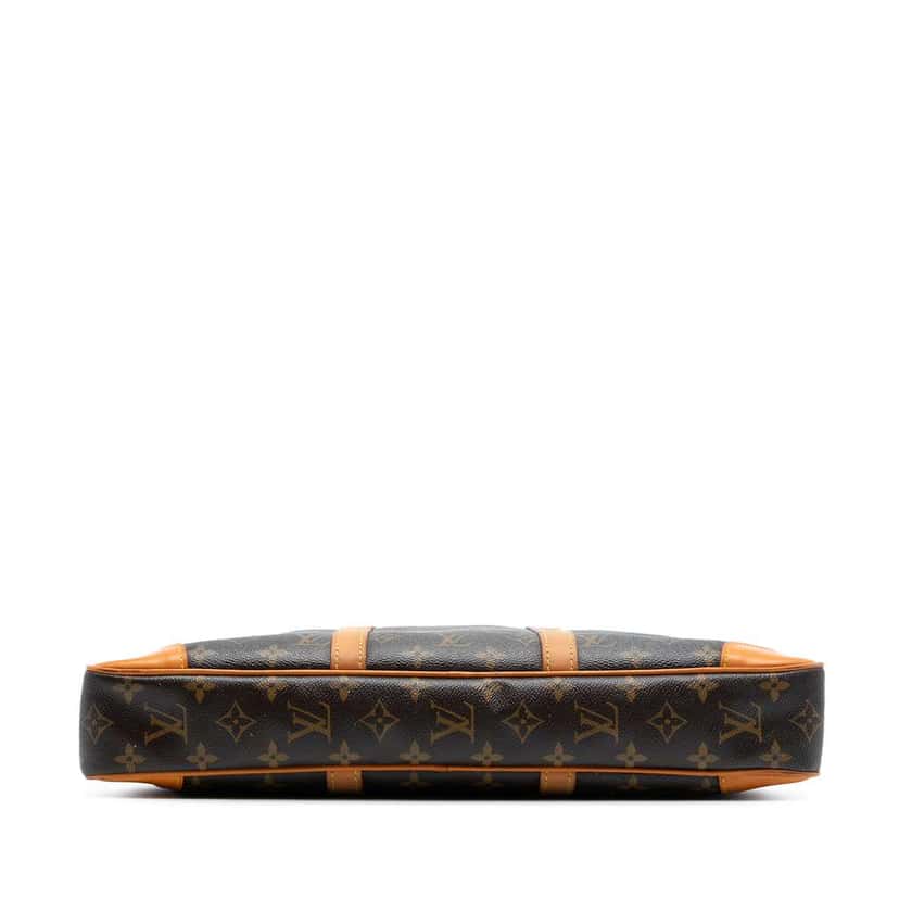 Louis Vuitton Monogram Porte Documents Voyage Brown Good condition - Inside View