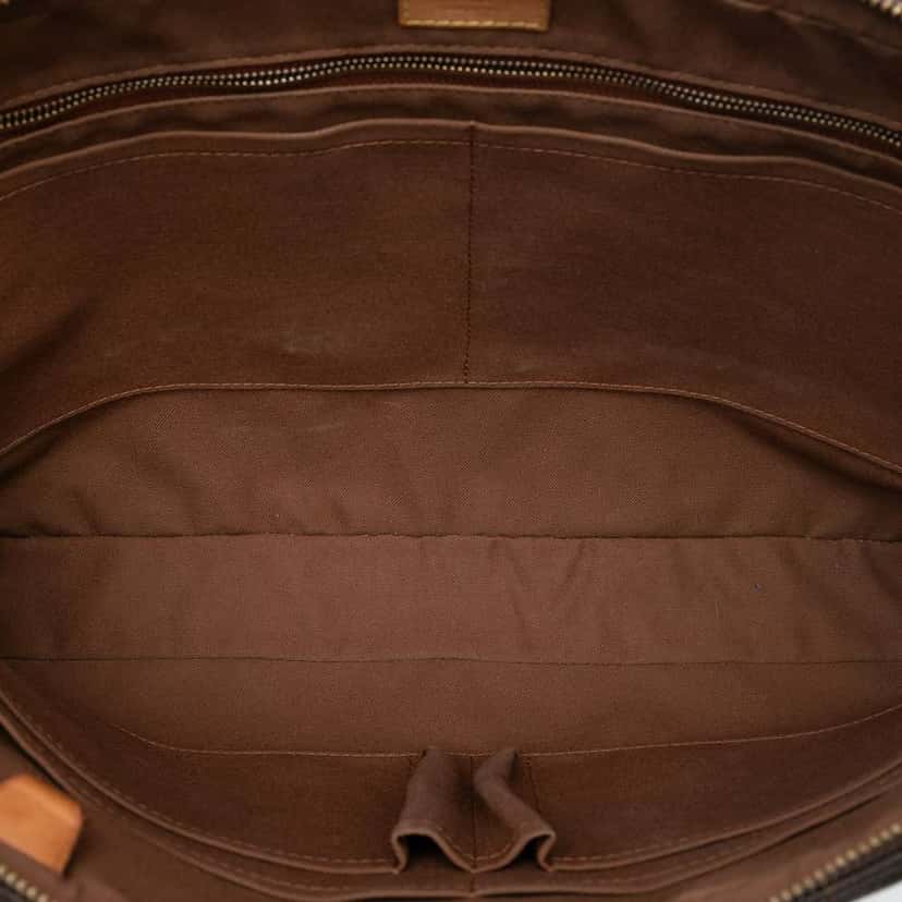 Louis Vuitton Monogram Porte Documents Voyage Brown Good condition - Model View