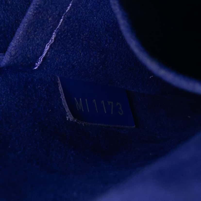Louis Vuitton Epi Alma GM Purple Leather Good condition - Box View