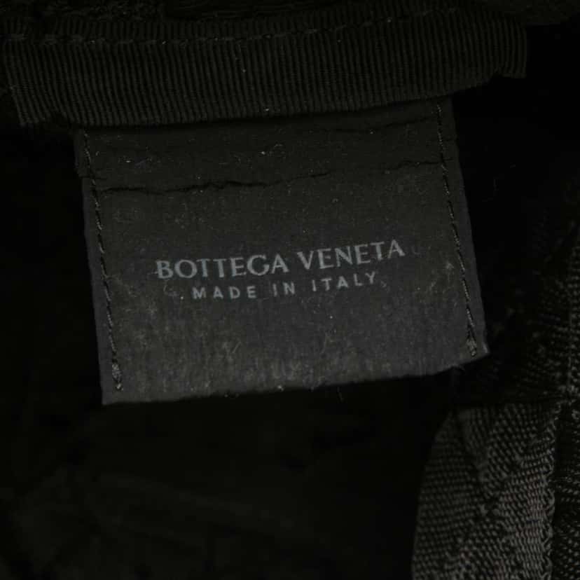 Bottega Veneta Canvas Intrecciato Webbing Belt Bag Black Canvas Very good condition - Box View