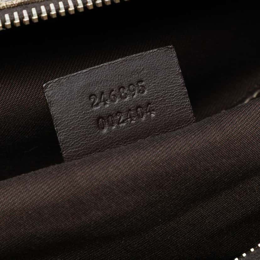 Gucci GG Supreme Carry On Duffle Bag Brown Canvas Good condition - Box View