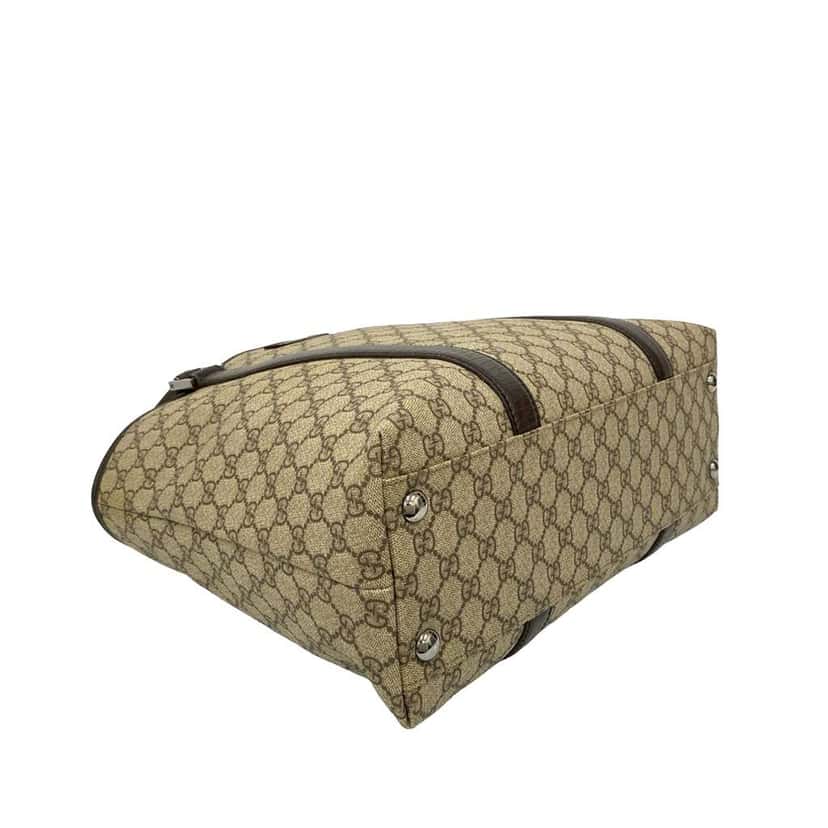 Gucci GG Supreme Tote Brown Canvas Good condition - Inside View