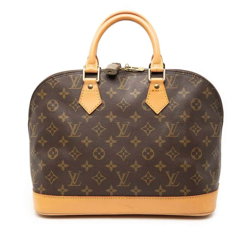 Louis Vuitton Monogram Alma PM Brown Good condition - Front View