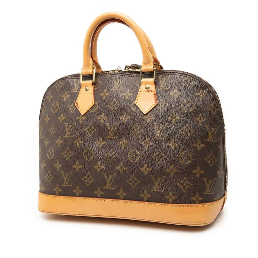 Louis Vuitton Monogram Alma PM Brown Good condition - Back View