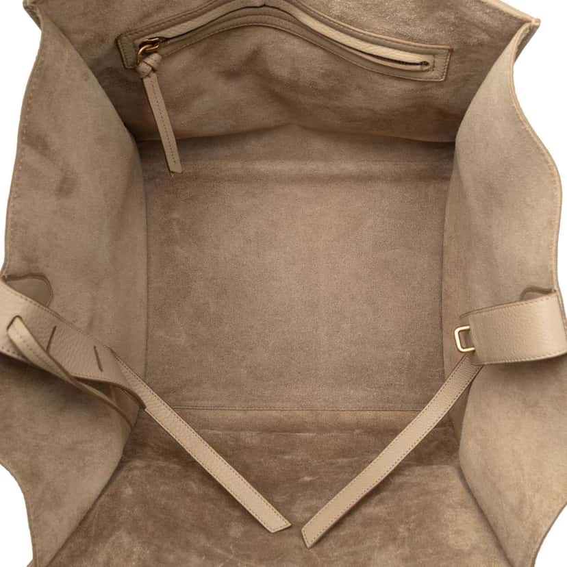 Celine Medium Leather Luggage Phantom Tote Brown Leather Good condition - Model View