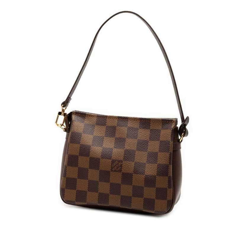 Louis Vuitton Damier Ebene Trousse Pochette Brown Very good condition - Back View