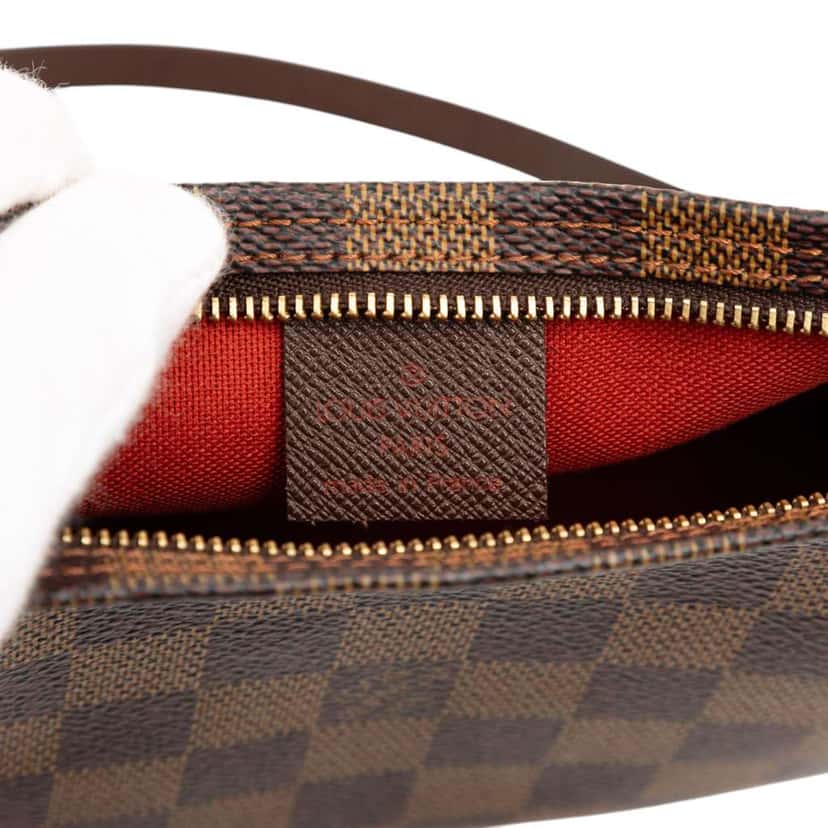Louis Vuitton Damier Ebene Trousse Pochette Brown Very good condition - Box View