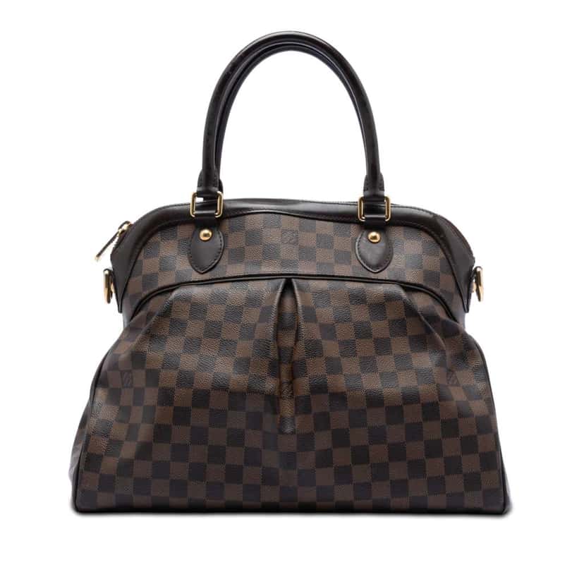 Louis Vuitton Damier Ebene Trevi GM Brown Good condition - Front View