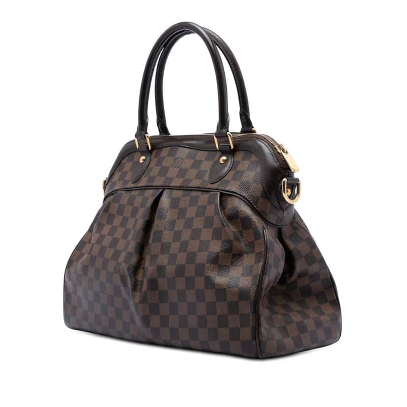 Louis Vuitton Damier Ebene Trevi GM Brown Good condition - Back View