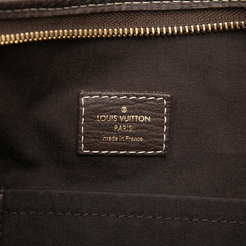 Louis Vuitton Monogram Mini Lin Manon MM Brown Canvas Good condition - Box View