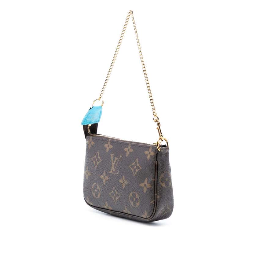 Louis Vuitton Monogram Vivienne in Tokyo Mini Pochette Accessoires Brown Good condition - Back View
