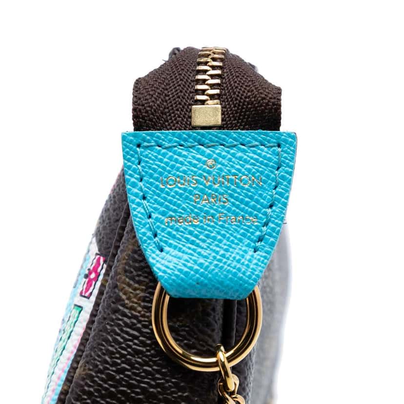 Louis Vuitton Monogram Vivienne in Tokyo Mini Pochette Accessoires Brown Good condition - Box View