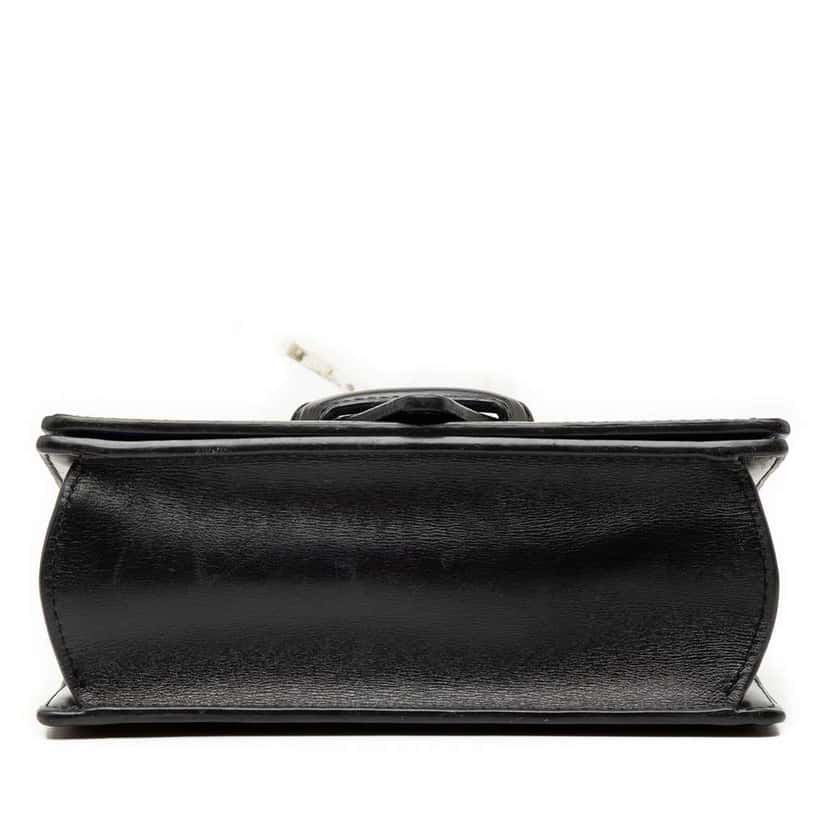Loewe Small Leather Hearts Barcelona Crossbody Black Leather Very good condition - Inside View