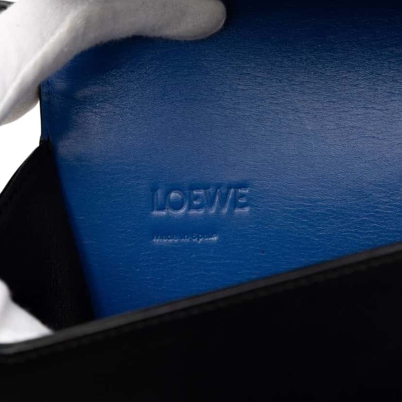 Loewe Small Leather Hearts Barcelona Crossbody Black Leather Very good condition - Box View