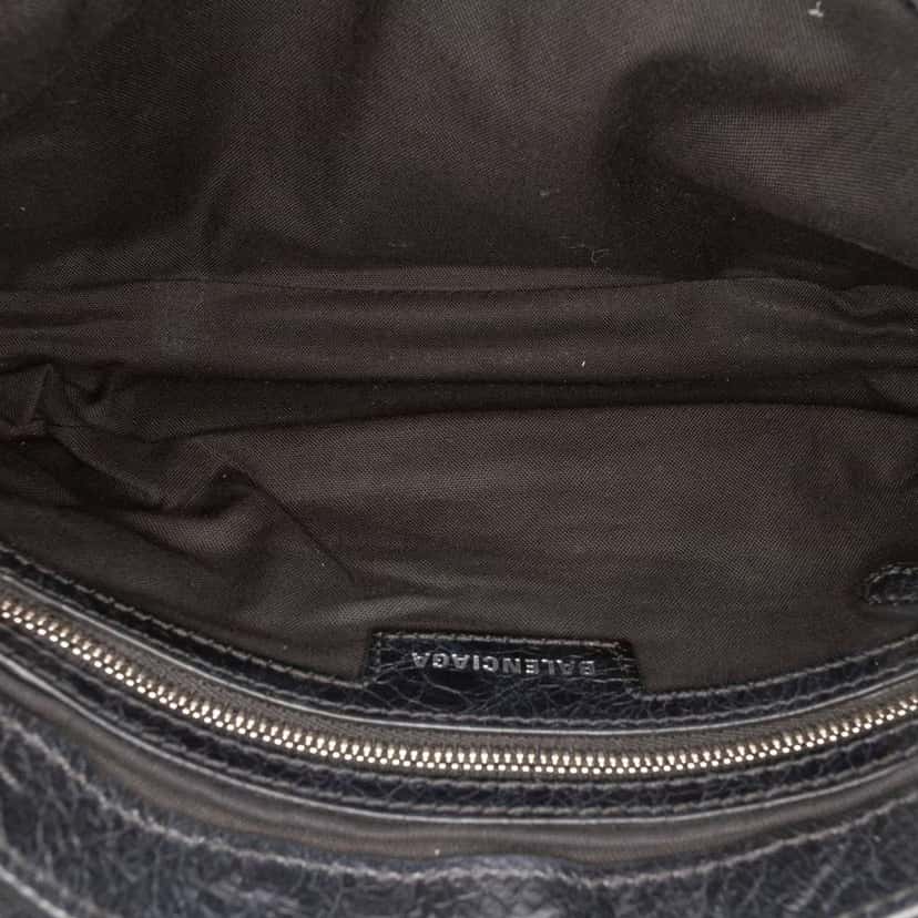 Balenciaga XS Lambskin Motocross Le Cagole Flap Crossbody Black Leather Very good condition - Model View