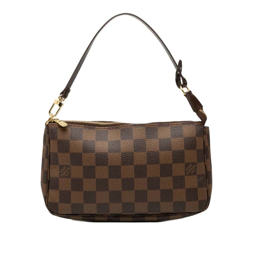 Louis Vuitton Damier Ebene Pochette Accessoires Brown Good condition - Front View
