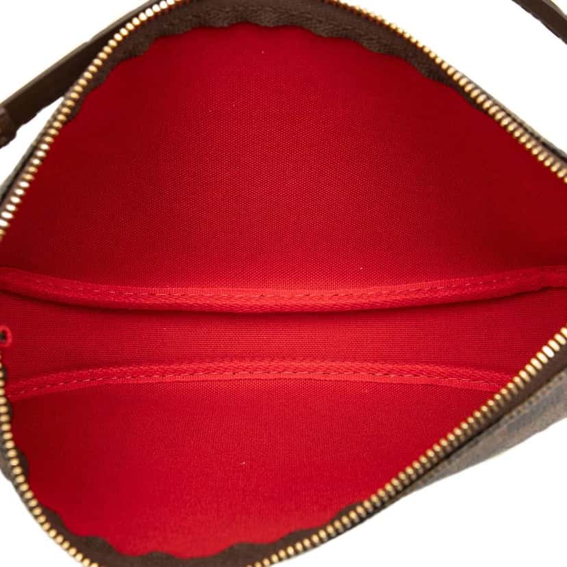 Louis Vuitton Damier Ebene Pochette Accessoires Brown Good condition - Model View
