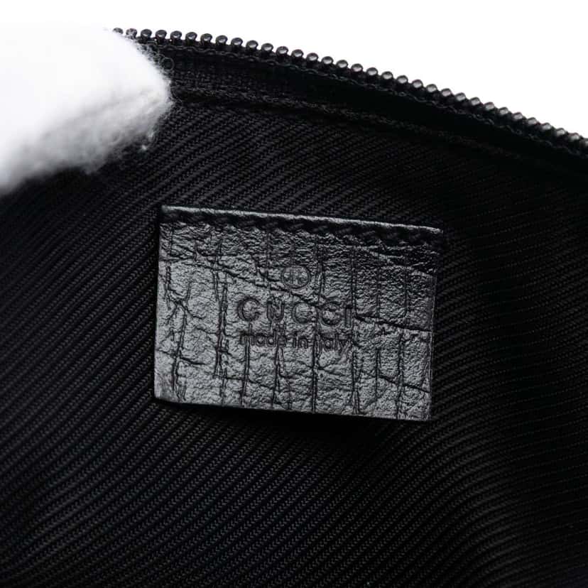 Gucci GG Canvas Boat Black Canvas Good condition - Box View