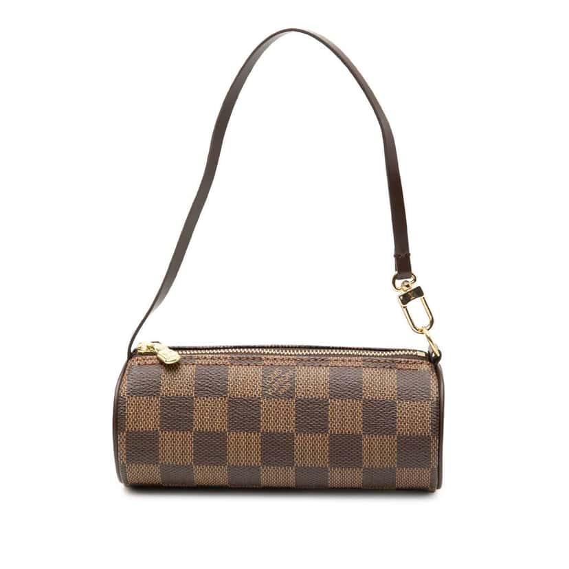Louis Vuitton Damier Ebene Papillon Pochette Brown Good condition - Front View