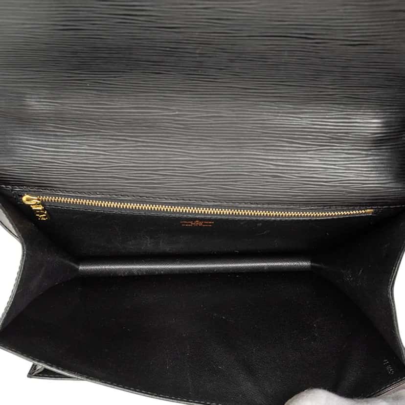 Louis Vuitton Epi Monceau 28 Black Leather Good condition - Model View