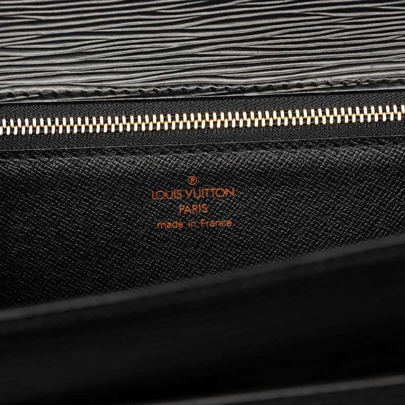Louis Vuitton Epi Monceau 28 Black Leather Good condition - Box View