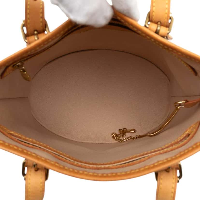 Louis Vuitton Monogram Petit Bucket Brown Good condition - Model View