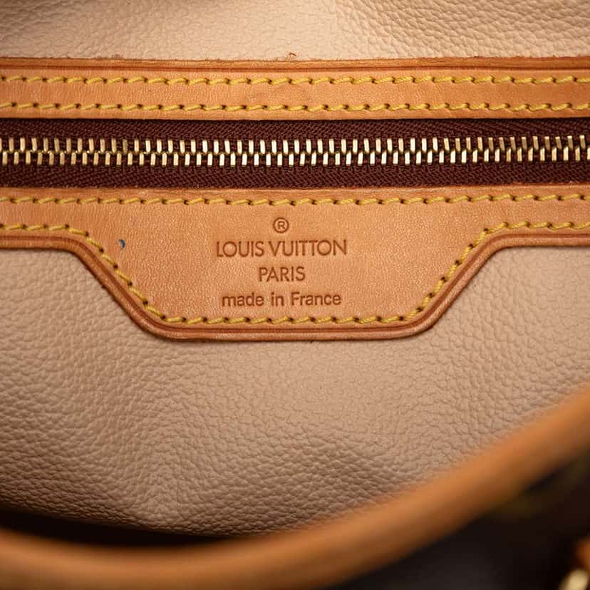 Louis Vuitton Monogram Petit Bucket Brown Good condition - Box View