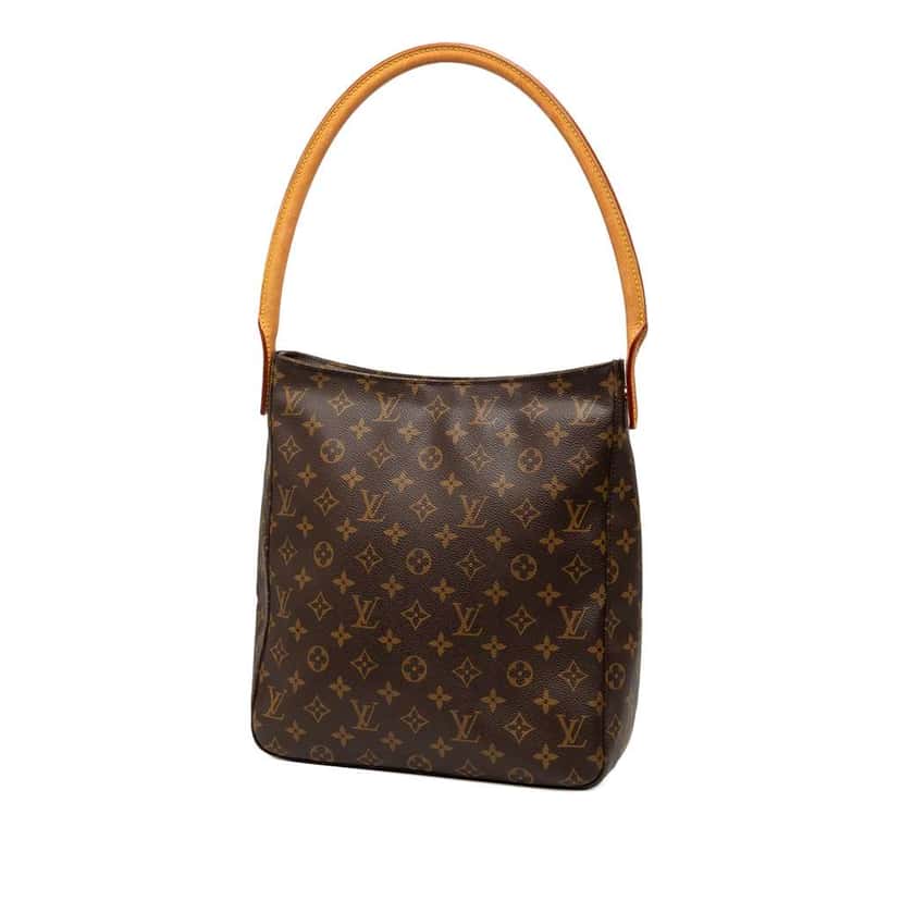Louis Vuitton Monogram Looping GM Brown Good condition - Back View