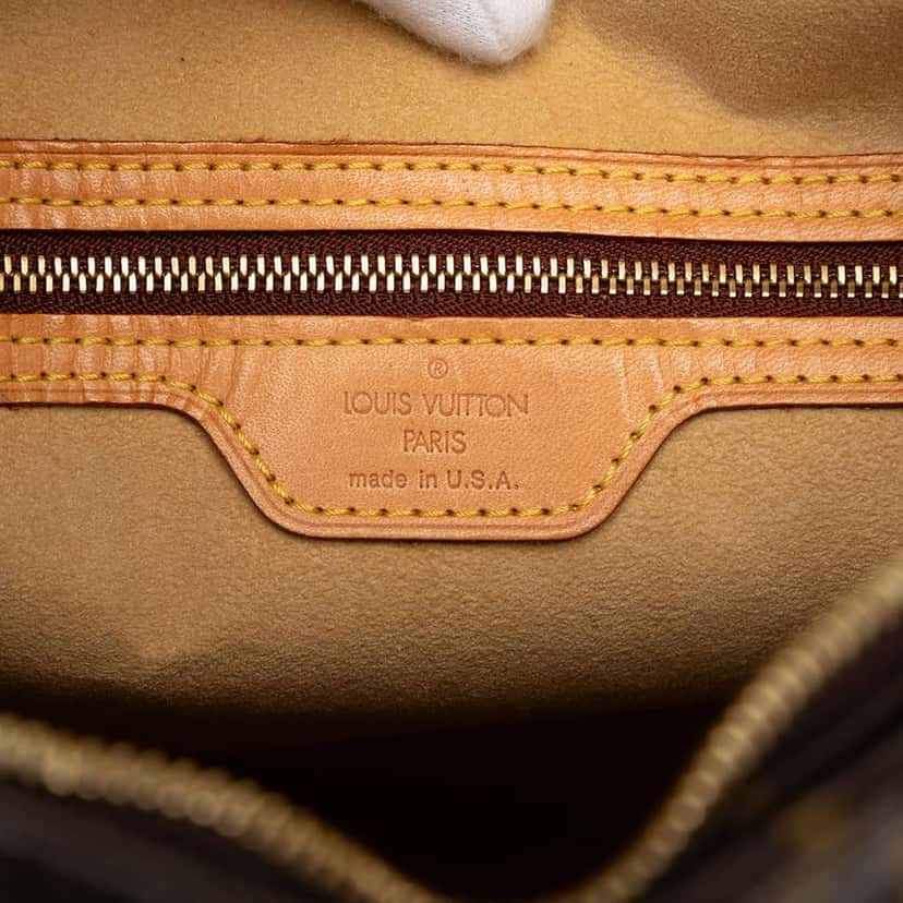 Louis Vuitton Monogram Looping GM Brown Good condition - Box View