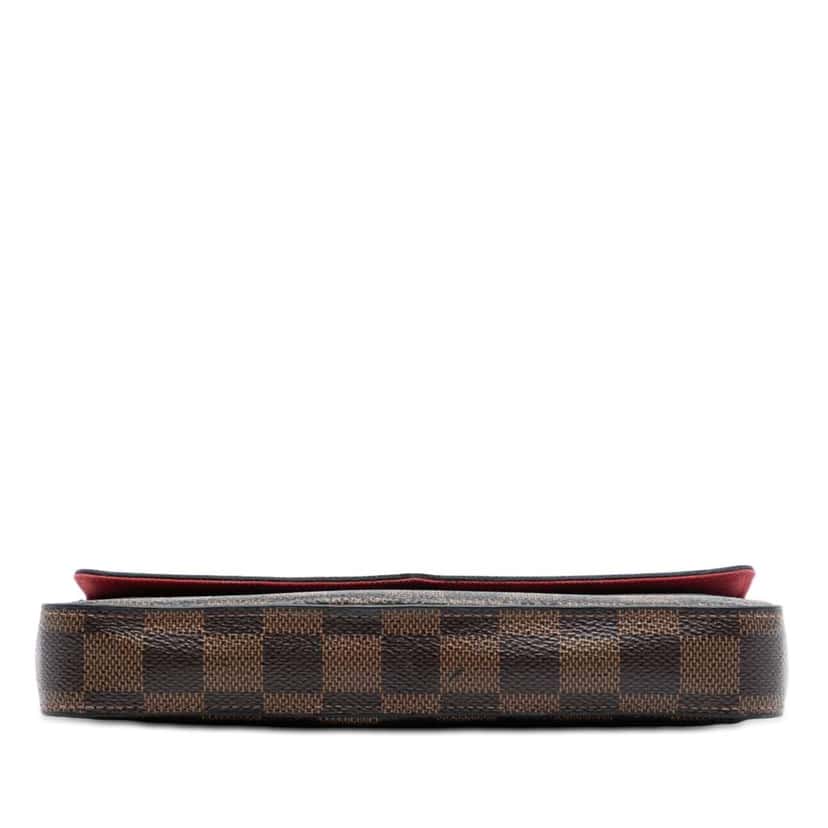 Louis Vuitton Damier Ebene Pochette Felicie Brown Very good condition - Inside View