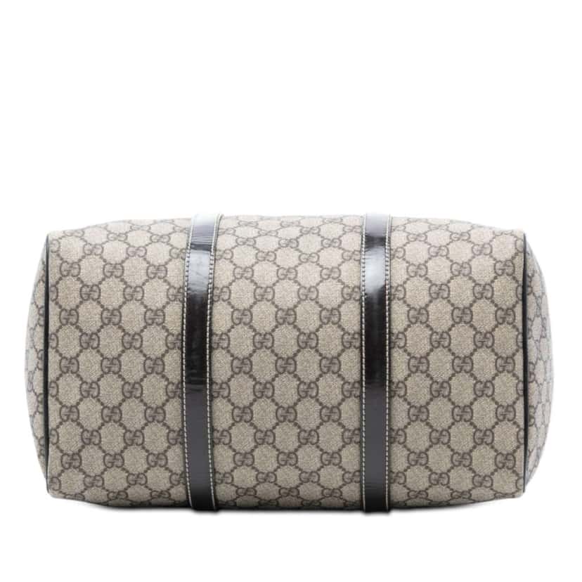 Gucci Medium GG Supreme Joy Boston Bag Brown Canvas Good condition - Inside View