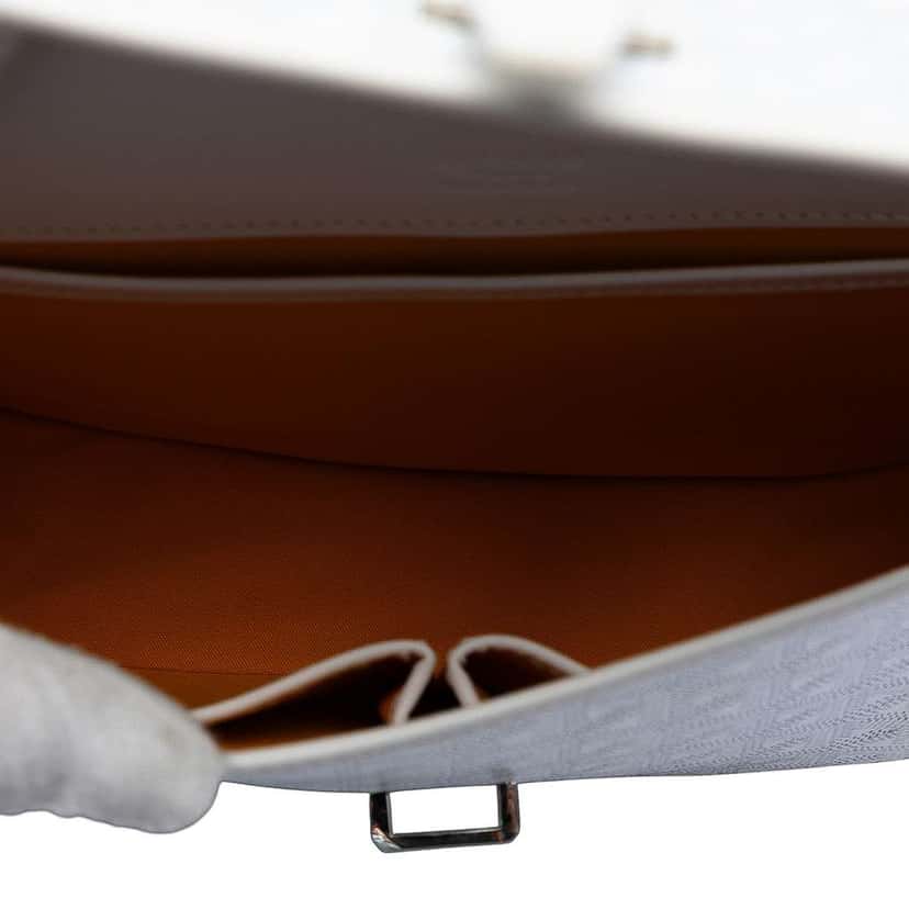 Goyard Goyardine Belvedere II PM White Canvas Good condition - Model View